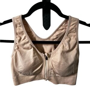 Peach Padded Sports Bra